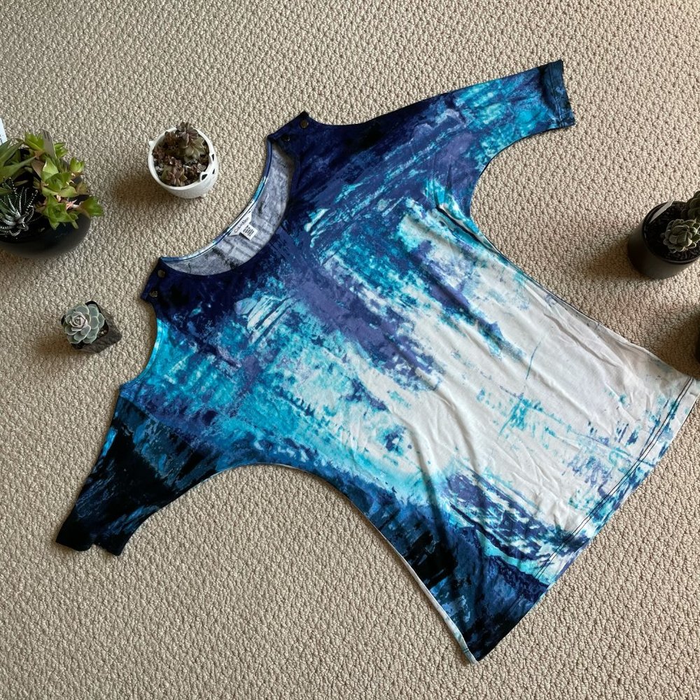 Calvin Klein Cold Shoulder Top
